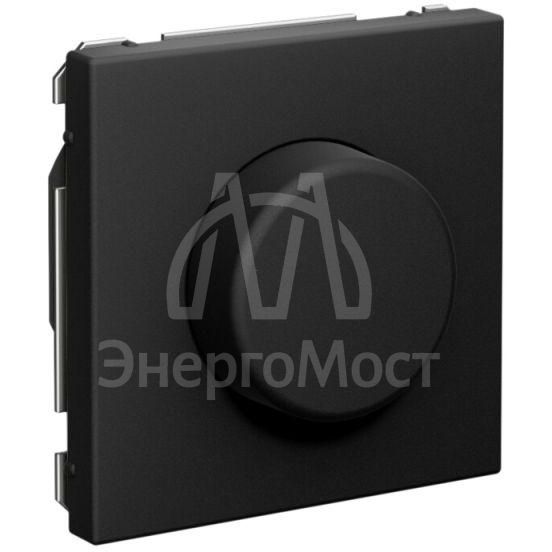 Светорегулятор поворотно-нажимной (диммер) ArtGallery LED RC 400Вт механизм карбон SE GAL001023
