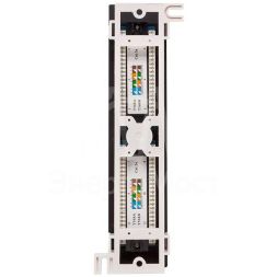 Патч-панель настенная кат.5E UTP неэкранир. 12 портов RJ45 Dual IDC TERACOM PRO EKF TRP-WPP-5EUTP-12