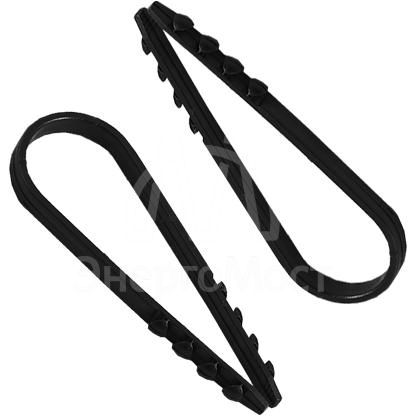 Дюбель-хомут для круглого кабеля 11-18мм черн. (уп.100шт) TOKOV ELECTRIC TKE-DH-11-18-C05