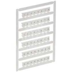 Маркер для CTS 6кв.мм/CP 10кв.мм &amp;quot;1-10&amp;quot; ARMAFIX IEK AF-CT10D-M-006-01