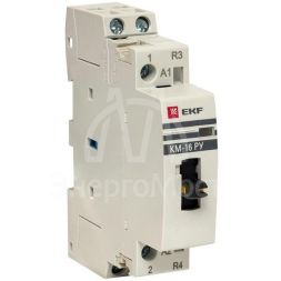Контактор модульный КМ РУ 25А 2NO (1 мод.) PROxima EKF km-1m-25-20
