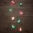 Гирлянда светодиодная &amp;quot;Новый год&amp;quot; 1.5м 10LED тепл. бел. провод прозр. питание 2хAA (батарейки не в комплекте) Neon-Night 303-081
