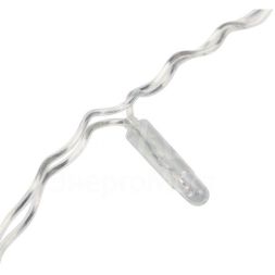 Гирлянда Дождь &amp;quot;ПЛЕЙ-ЛАЙТ&amp;quot; 2х1.5м 192LED 12Вт 220В IP44 бел. прозр. провод NEON-NIGHT 235-305-6