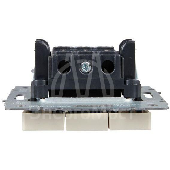 Выключатель 3-кл. СП BRITE ВС10-3-0-БрКр 10А беж. IEK BR-V30-0-10-K10