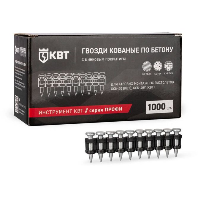 Гвоздь кованый по бетону GGN-3019MG ПРОФИ (уп.1000шт) КВТ 106197