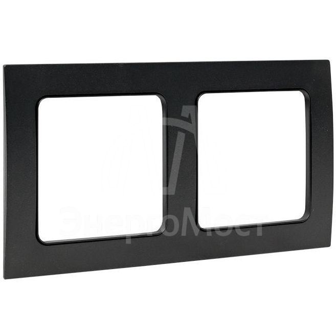 Рамка 2-м Стокгольм черн. PROxima EKF EXM-G-303-30