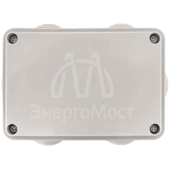 Коробка распаячная КМР-050-048 пылевлагозащ. 120х80х50 6 мембранных вводов уплот. шнур PROxima EKF plc-kmr-050-048