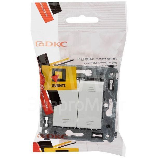 Инвертор 2-кл. СП &amp;quot;Avanti&amp;quot; &amp;quot;Белое облако&amp;quot; DKC 4400124