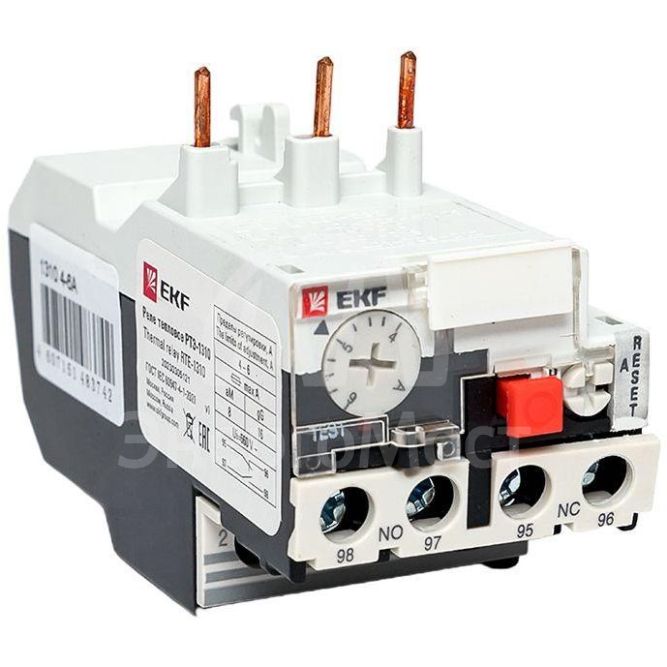 Реле тепл. РТЭ 1310 4-6А EKF rel-1310-4-6