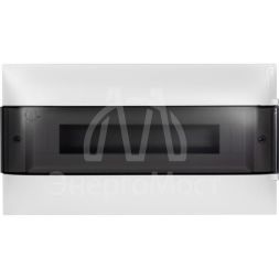 Щиток пластиковый встраиваемый Practibox S 1х18 дым. дверь Leg 137556