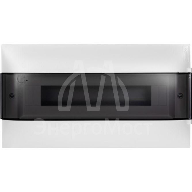 Щиток пластиковый встраиваемый Practibox S 1х18 дым. дверь Leg 137556