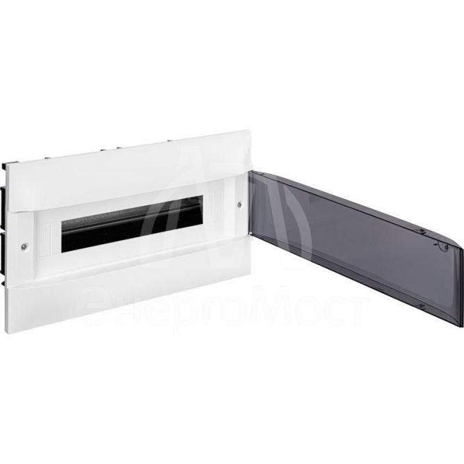 Щиток пластиковый встраиваемый Practibox S 1х18 дым. дверь Leg 137556