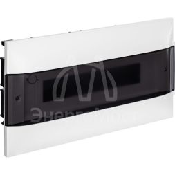 Щиток пластиковый встраиваемый Practibox S 1х18 дым. дверь Leg 137556