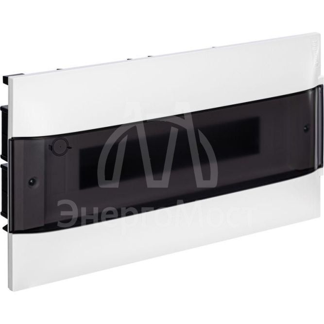 Щиток пластиковый встраиваемый Practibox S 1х18 дым. дверь Leg 137556