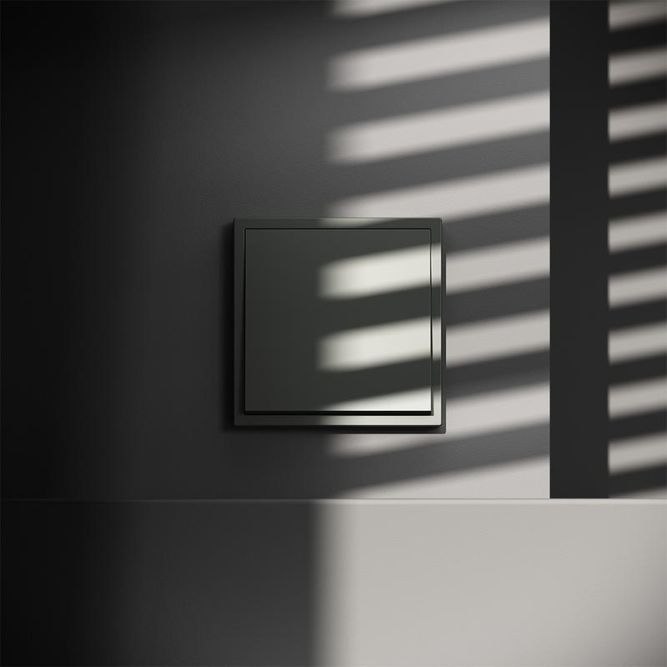 Выключатель 1-кл. СП S70 10А с самовозвратом механизм титан Voltum VLS010606