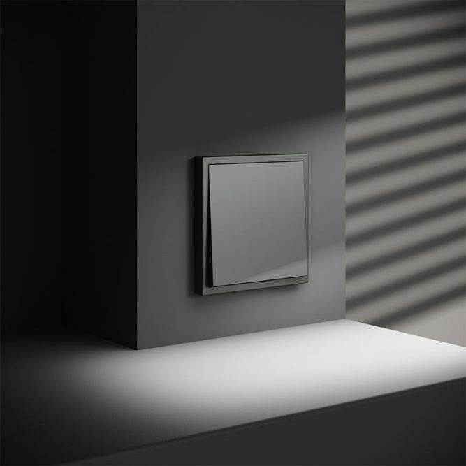 Выключатель 1-кл. СП S70 10А с самовозвратом механизм титан Voltum VLS010606