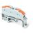 Клемма монтажная СМК PTC-1P 4211 DIN 450В 32А 0.08-2.5(4.0)кв.мм JazzWay 5073883