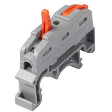 Клемма монтажная СМК PTC-1P 4211 DIN 450В 32А 0.08-2.5(4.0)кв.мм JazzWay 5073883