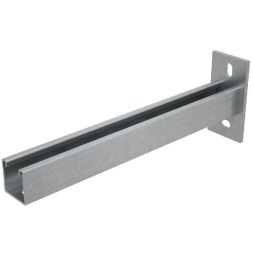 Консоль-Страт одиночная усилен. 41х41 KSSU41-450 осн.50-400 L450 2.5мм сталь КМ LO2241