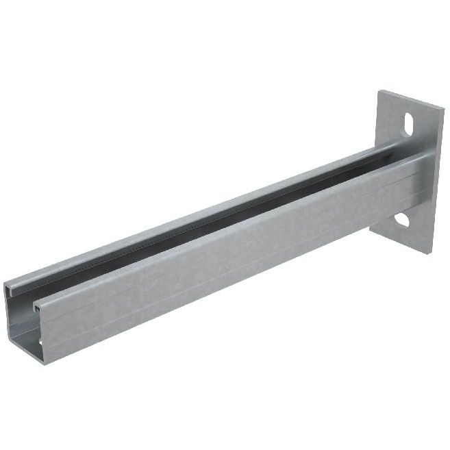 Консоль-Страт одиночная усилен. 41х41 KSSU41-450 осн.50-400 L450 2.5мм сталь КМ LO2241