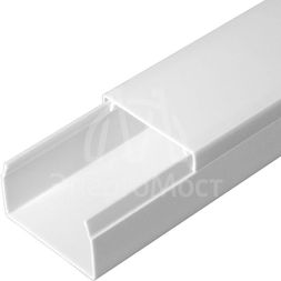 Кабель-канал 40х25 L2000 с двойн. замком бел. Промрукав PR.0540251