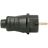 Вилка прямая 16А IP44 2P+PE 230В каучук EKF RPS-011-16-230-44