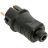 Вилка прямая 16А IP44 2P+PE 230В каучук EKF RPS-011-16-230-44