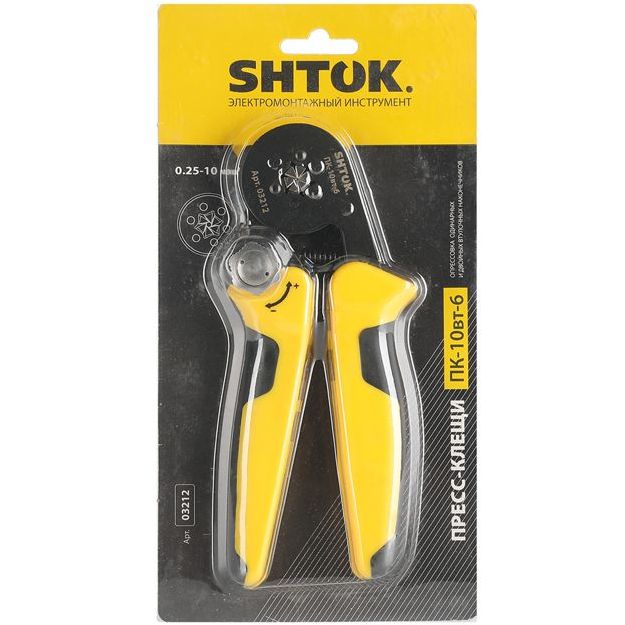Пресс-клещи ПК-10вт-6 (03212) SHTOK 376187