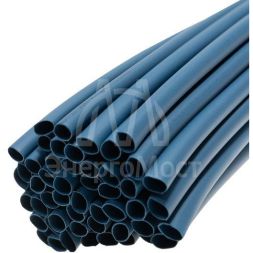 Трубка термоусадочная 6.0/3.0 1м син. Rexant 20-6005
