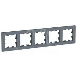 Рамка 5-м AtlasDesign универс. грифель SchE ATN000705