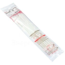Хомут P6.6 4.8х250 FlexLock стандартный бел. (уп.100шт) PROxima EKF plc-fl-ctsw-4.8x250