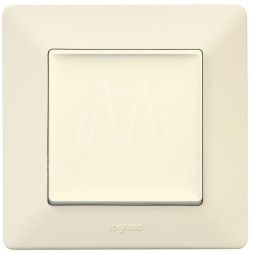 Панель лицевая Valena Life для 1-кл. выкл. сл. кость Leg 755001