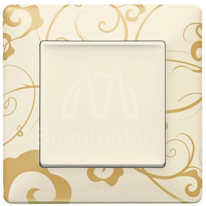 Панель лицевая Valena Life для 1-кл. выкл. сл. кость Leg 755001