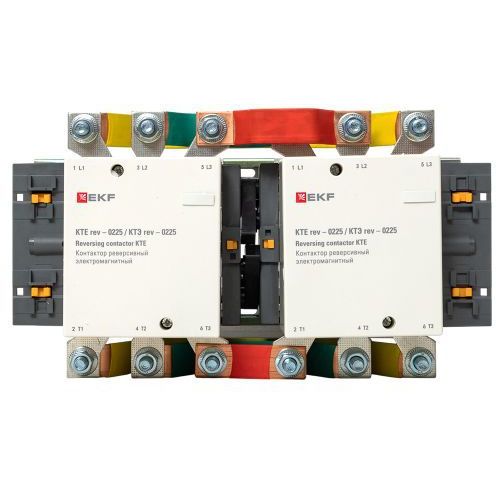Контактор реверсивный КТЭ 225А кат. 230В AC 2НО EKF ctr-b-r-225