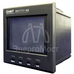 Прибор измерительный многофункциональный PD7777-8S3 380В 5А 3ф 120х120 LCD дисплей RS485 CHINT 765170