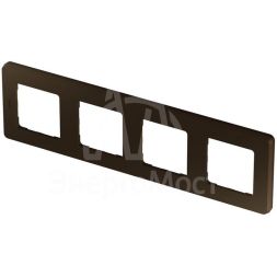 Рамка 4-м Inspiria бронз. Leg 673969
