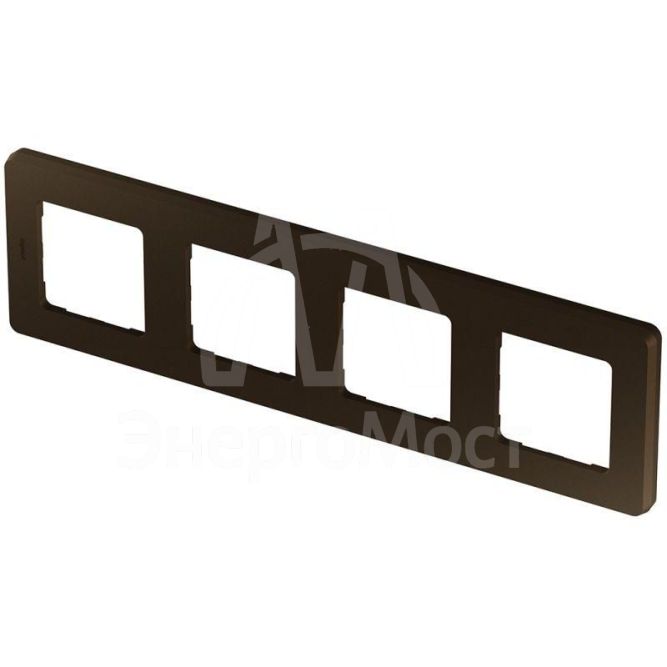 Рамка 4-м Inspiria бронз. Leg 673969