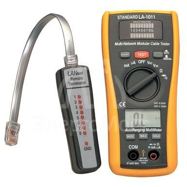 LA-1011 Мультиметр, LAN тестер