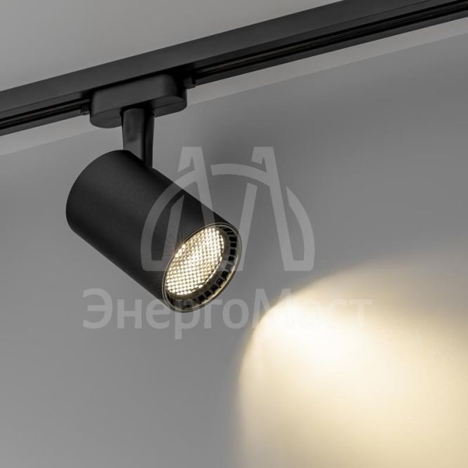 Светильник трековый светодиодный ARTLINE поворотный 75х75х115мм 20Вт 1700Лм 4000К 230В алюм. 9кв.м черн. Ritter 59735 7