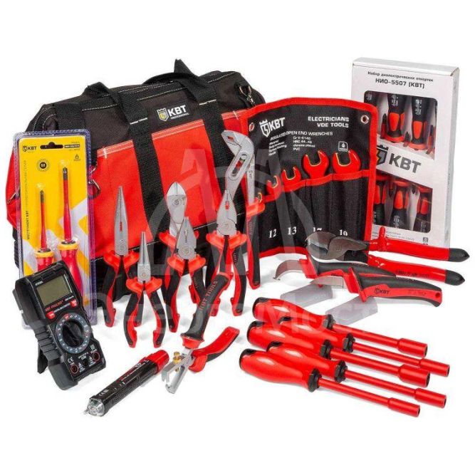 Набор электромонтажника НИЭ-04 &amp;quot;1000 вольт&amp;quot; КВТ 67332