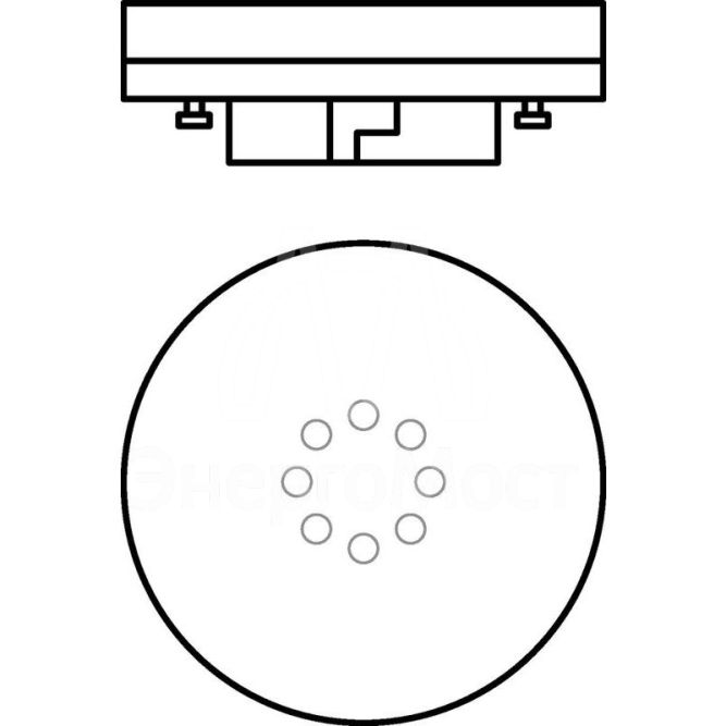 Лампа светодиодная LED Value LVGX5360 8SW/865 230В GX53 10х1 RU OSRAM 4058075582309