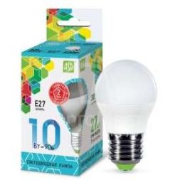 Лампа светодиодная LED-шар-standard 10Вт 230В E27 4000К 900Лм ASD 4690612015484