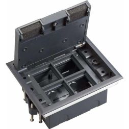 Люк MultiDesk MDK10 на 8мод. IP40 с монтажной коробкой для фальшпола SE MDK10108