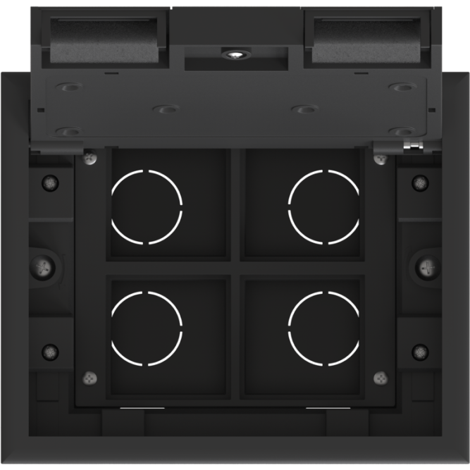 Люк MultiDesk MDK10 на 8мод. IP40 с монтажной коробкой для фальшпола SE MDK10108