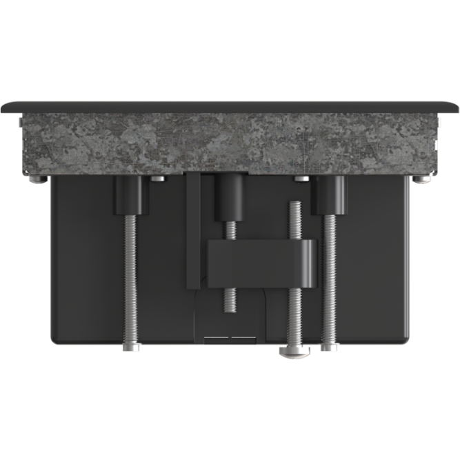 Люк MultiDesk MDK10 на 8мод. IP40 с монтажной коробкой для фальшпола SE MDK10108
