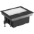 Люк MultiDesk MDK10 на 8мод. IP40 с монтажной коробкой для фальшпола SE MDK10108