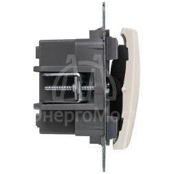 Механизм переключателя промежуточного 1-кл. СП Valena 10А IP31 сл. кость (DIY-упак.) Leg 695608