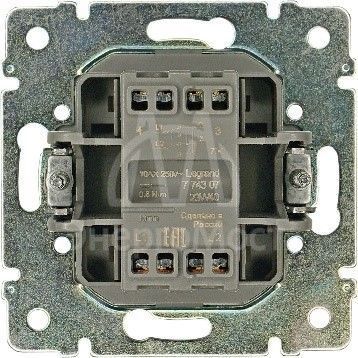 Механизм переключателя промежуточного 1-кл. СП Valena 10А IP31 сл. кость (DIY-упак.) Leg 695608