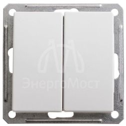 Механизм выключателя 2-кл. СП W59 16А IP20 бел. SchE VS516-252-1-86