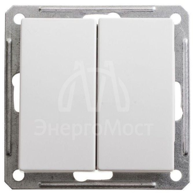 Механизм выключателя 2-кл. СП W59 16А IP20 бел. SchE VS516-252-1-86